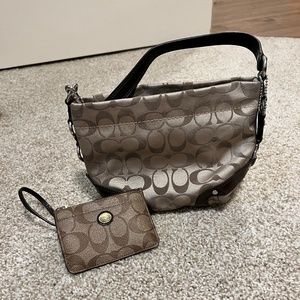 Coach Purse and Coach Change Purse